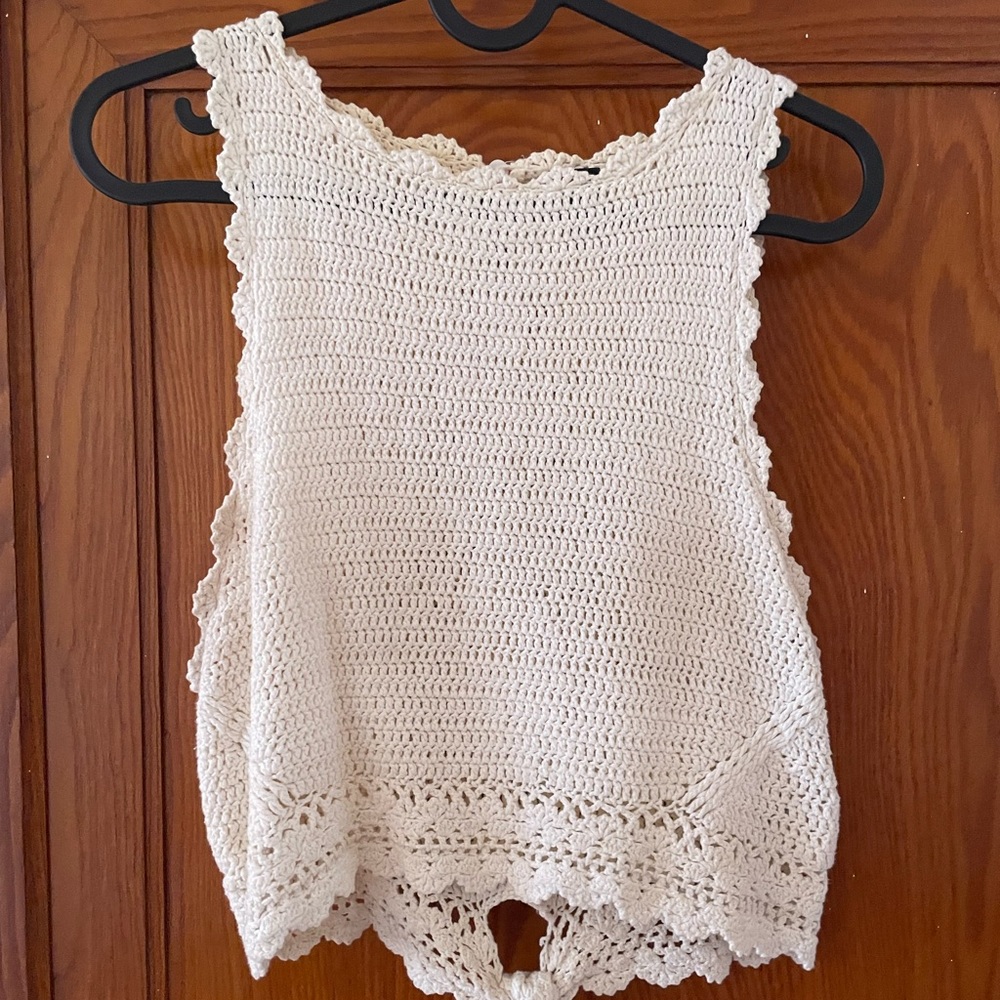 Topshop Knit crop top